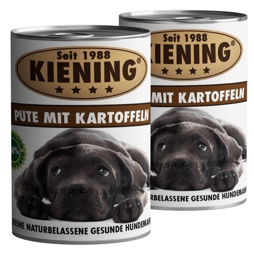 Getreidefreies Hundefutter Pute & Kartoffeln - Kiening