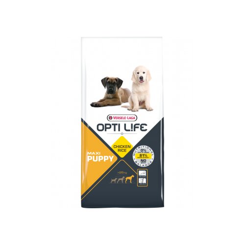 Hundefutter Puppy Maxi glutenfrei Huhn - Opti Life