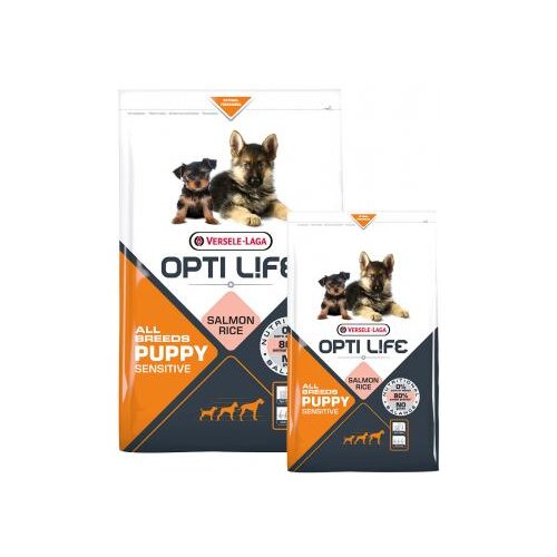 Hundefutter Puppy Sensitive glutenfrei Lachs - Opti Life