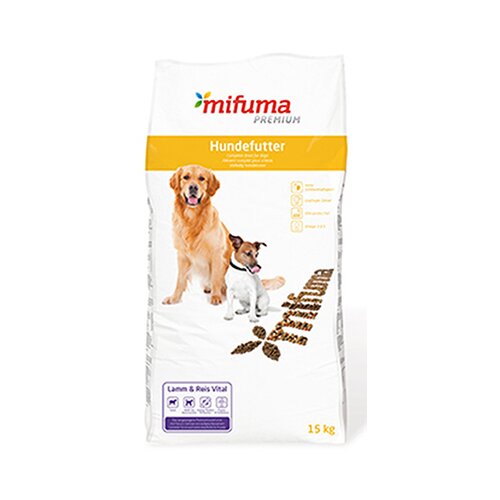 Hundefutter Lamm & Reis Vital - Mifuma