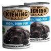Getreidefreies Hundefutter 100 % Rind pur - Kiening 6 x 820 g
