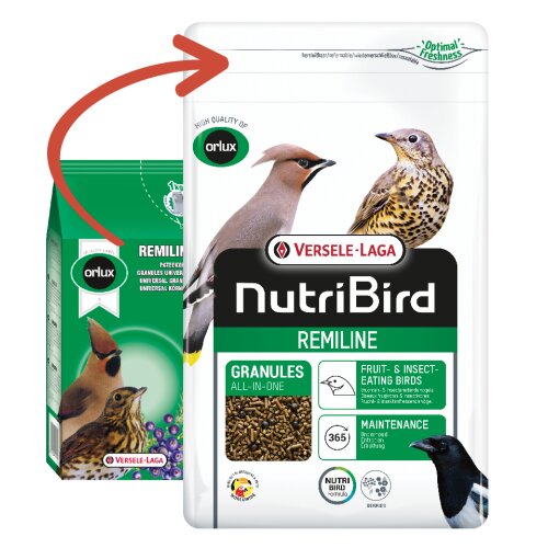 Remiline Futter für Insektenfresser - Nutribird 1 kg