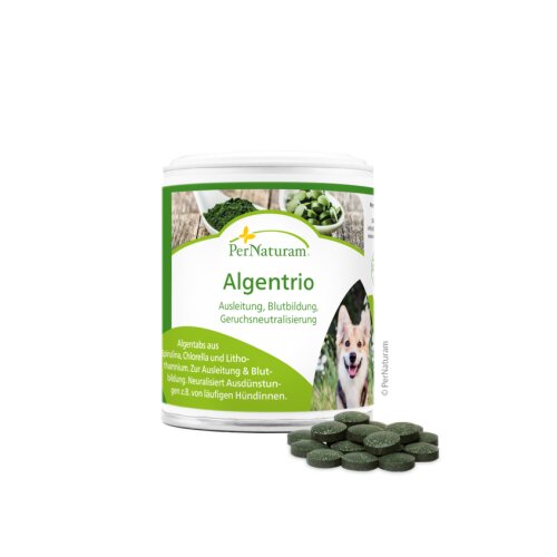 Algentrio-Algentabs für Hunde - PerNaturam 150 Tabletten
