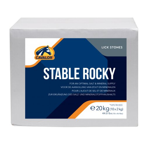 Rocky Stable Mineral Leckstein für Pferde - Cavalor