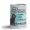 Katzenfutter getreidefrei Huhn, Rind, Möhren - Joe & Pepper