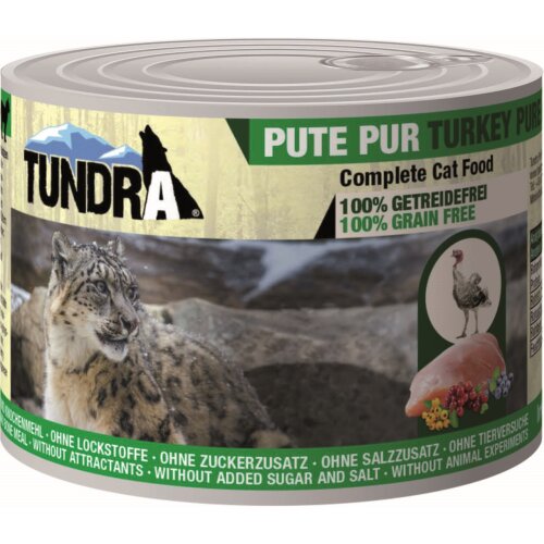 Katzenfutter getreidefrei Huhn pur - Tundra